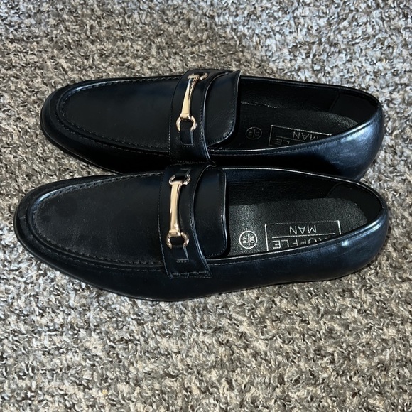 Truffle Collection snaffle trim loafers in black Size 10 - Picture 5 of 5
